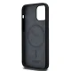 DKNY dėklas iPhone 12 / 12 Pro telefonui Liquid Silicone MagSafe, juodas