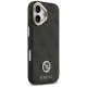 Guess iPhone 17 Case 4G Strass Logo MagSafe, Black