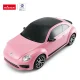 Rastar Volkswagen Beetle R/C 1:14 radijo bangomis valdomas automobilis, rožinis