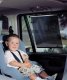 Car Side Window Sunshade Sun Visor Curtain Blind 2 pcs, Black