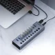 Orico BT2U3-16AB USB Šakotuvas 16x USB-A 3.0 su Jungikliais Pilkas