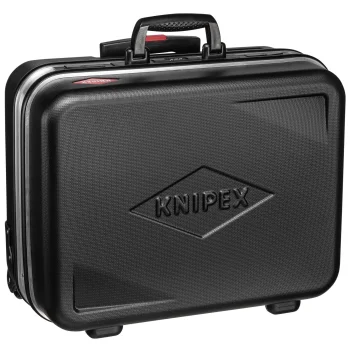 KNIPEX BIG Basic Move įrankių lagaminas su ratukais, 33 l, juodas