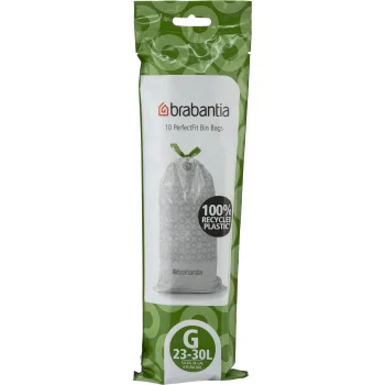 Šiukšlių maišai Brabantia PerfectFit Code G 23-30 l, 10 vnt., balti