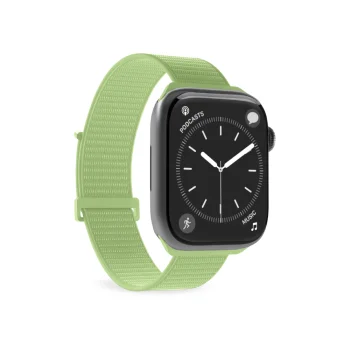 Puro Sport sportinis dirželis Apple Watch 38/40/41/42 mm laikrodžiui, žalias
