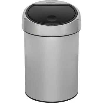 Šiukšliadėžė Brabantia Touch Bin, 3 l, Brilliant Steel