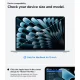 Dėklas Spigen Urban Fit, skirtas MacBook Air 13\" (2023–2026), pilkas