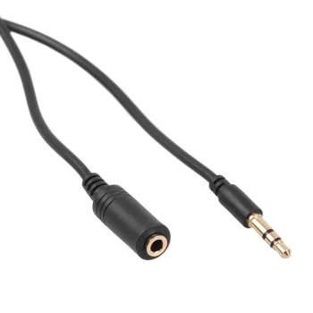 Maclean MCTV-821 audio ilgintuvas 3.5mm (kištukas-lizdas), 5m, juodas