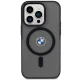 BMW IML Signature MagSafe dėklas telefonui iPhone 15 Pro, juodas