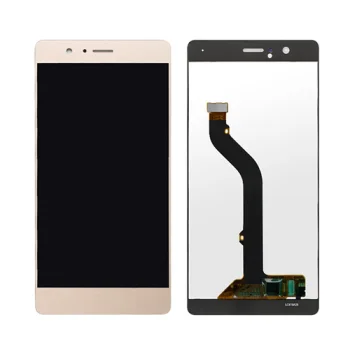 LCD Screen with Frame and Touch Digitizer for Huawei P9 lite 2016, Gold (Refurbished)