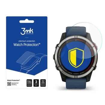 3mk Watch Protection FlexibleGlass Hybrid Glass for Garmin Quatix 7