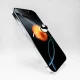 Puro Flexible Glass D3O hibridinis apsauginis stiklas, skirtas iPhone 16 Pro Max, juodas