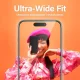 PanzerGlass Ultra-Wide Fit apsauginis stiklas su aplikatoriumi iPhone 15 Pro