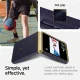 Spigen Nano Pop MagSafe dėklas, skirtas Samsung Galaxy Z Flip 7, mėlynas/geltonas