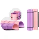 Neo-Sport Non-Slip Exercise Mat 19203, 173 x 61 x 0.6 cm, Purple-Pink