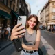 Dudao K14+ išorinė baterija 20000mAh 22.5W su USB-C ir Lightning laidais, juoda