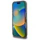 Guess iPhone 16 Pro dėklas IML Glitter Circle MagSafe, juodas