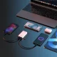 Sieninis įkroviklis Dudao A65Q 65W GaN USB-A / USB-C PD, baltas