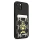 Karl Lagerfeld Karlimals Cardslot dėklas telefonui iPhone 13, juodas