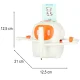Interaktyvus piešimo robotas vaikams Case KX3145, oranžinis