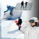 Kids Ski Helmet Qunature 10130003005 Panda M (54-58 cm) - White