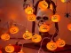 Pumpkin Lights 10 Led Hanging Halloween 200Cm Luminous Decoration Pumpkin