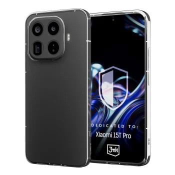 Telefono dėklas 3mk Clear Case skirtas Xiaomi 15T Pro 5G, skaidrus