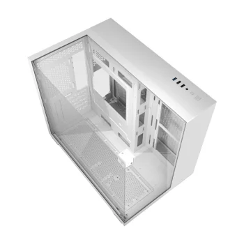 Kompiuterio korpusas Darkflash TH285M Micro-ATX / Mini-ITX, baltas