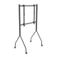 Maclean MC-180 B mobilus televizoriaus stovas su ratukais, 37-80\", juodas