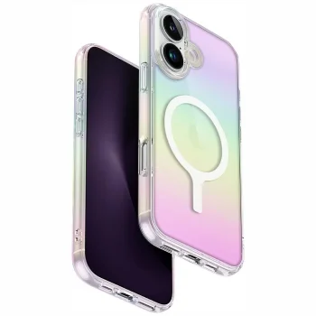 Uniq Iridescia Magclick dėklas, skirtas iPhone 16 Plus, Holographic