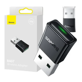 Baseus BA07 Bluetooth 5.3 USB adapteris, juodas