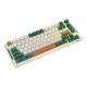 Belaidė mechaninė žaidimų klaviatūra Royal Kludge RKH81 RGB, žalia