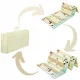 4Fizjo Pandy i Indianie Foldable Educational Play Mat for Kids, 200 x 180 cm
