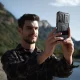 Apsauginis dėklas Tech-Protect Kevlar Cam+, skirtas Samsung Galaxy A55 5G, juodas