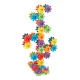 Constructor Set of Gear Building Blocks, 100 pcs