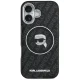 Karl Lagerfeld IML Karl Head Logo MagSafe dėklas telefonui iPhone 17, juodas