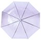 Transparent Umbrella BQ13C, Purple