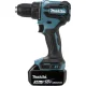Akumuliatorinis gręžtuvas-suktuvas Makita DDF490RFJ 18V 2x 3.0Ah