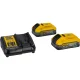 Akumuliatorinis gręžtuvas-suktuvas DeWalt DCD800H2T-QW, 18V, 2x 5.0 Ah