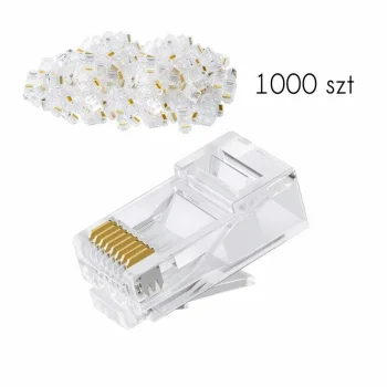 RJ45 (8P8C) Unshielded Connectors 1000 pcs