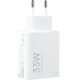 Xiaomi MDY-16-EF 33W USB-A Wall Charger with USB-C Cable - White