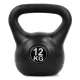 Svarstis 4Fizjo Kettlebell, 12 kg, juodas