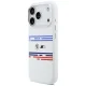 BMW M Silicon Horizontal Line MagSafe dėklas iPhone 17 Pro - Baltas