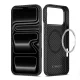 Tech-Protect Ion Carbon MagSafe dėklas iPhone 18 Pro Max / 17 Pro Max, juodas ir sidabrinis
