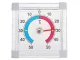 Priklijuojamas lango termometras -50°C – +50°C, skaidrus