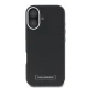 Karl Lagerfeld dėklas iPhone 16 telefonui, FW Metal Plate MagSafe, juodas