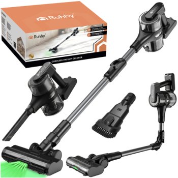 Belaidis dulkių siurblys Ruhhy LunPro 26708, 400W, juodas