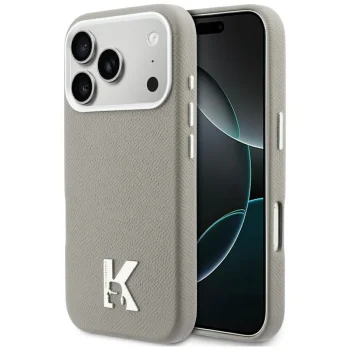 Karl Lagerfeld Karl Head Logo MagSafe Phone Case Cover iPhone 17 Pro - Gray