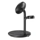 Choetech T585-F 3in1 Magnetic wireless charger station iPhone 12/13/14 series,AirPods Pro and iwatch charger Black