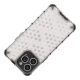 Dėklas iPhone 14 Pro Max „Honeycomb“, skaidrus
