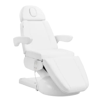 Elektrinis kosmetologinis gultas Azzurro Lux 154877, šildomas, baltas